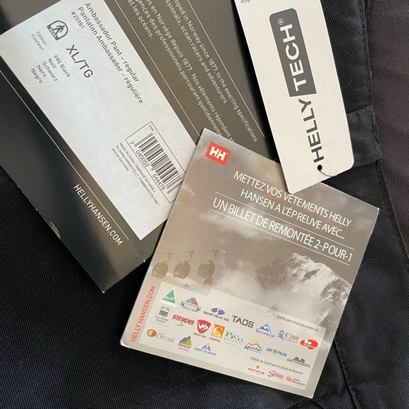 Ski pants, HELLY TECH, XL men’s, new, never used, with tags. - Picture 6 of 9